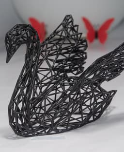 Swan - Parametric Design for Resin or SLA Printers 3d model