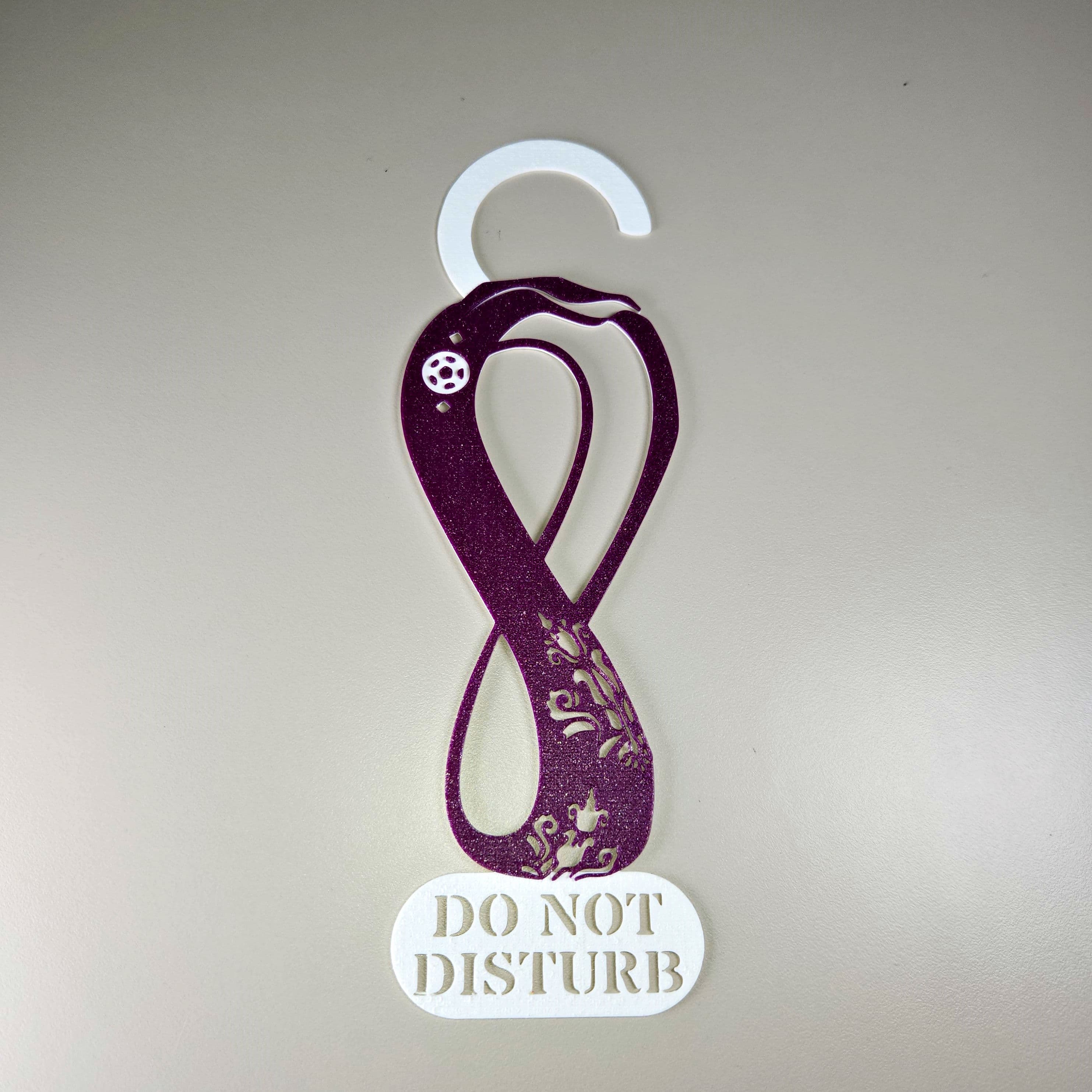 World Cup do not disturb door sign 3d model