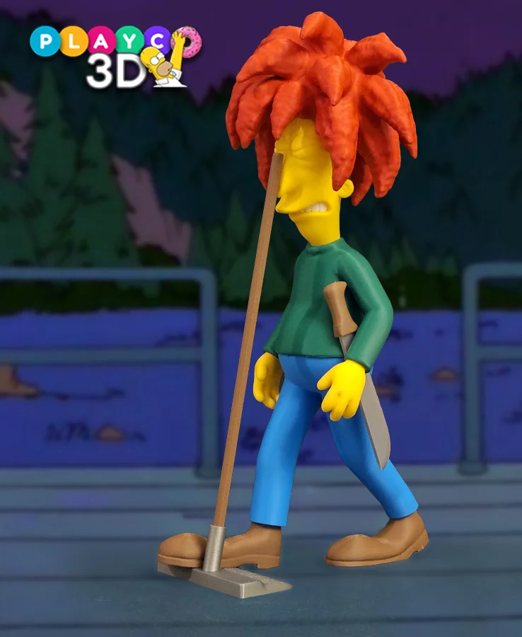 Sideshow Bob (Simpsons) 3d model