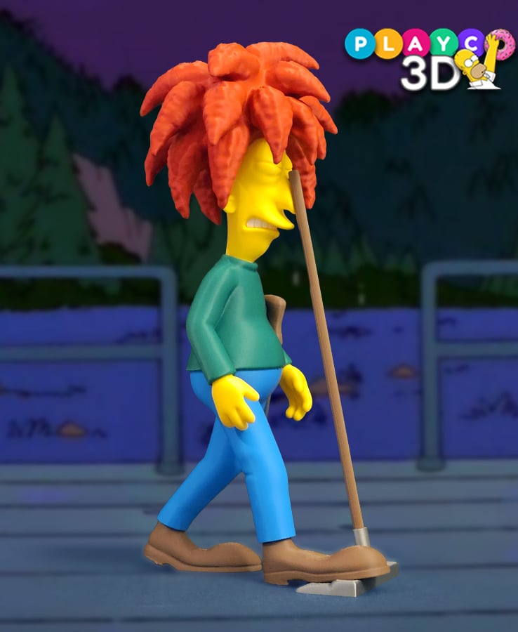 Sideshow Bob (Simpsons) 3d model