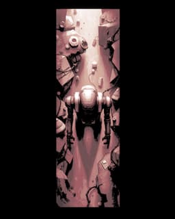 Sad portraits of the lost and forgotten Robots - Set of Bookmarks 3d model