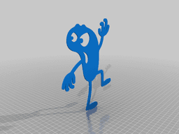 Cute monsters 3d model