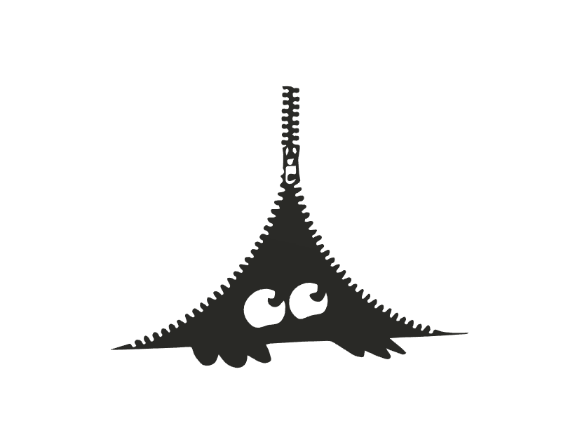 Cute monsters 3d model