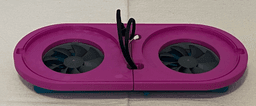 Portable Duo PC Fan HEPA Filter 3d model