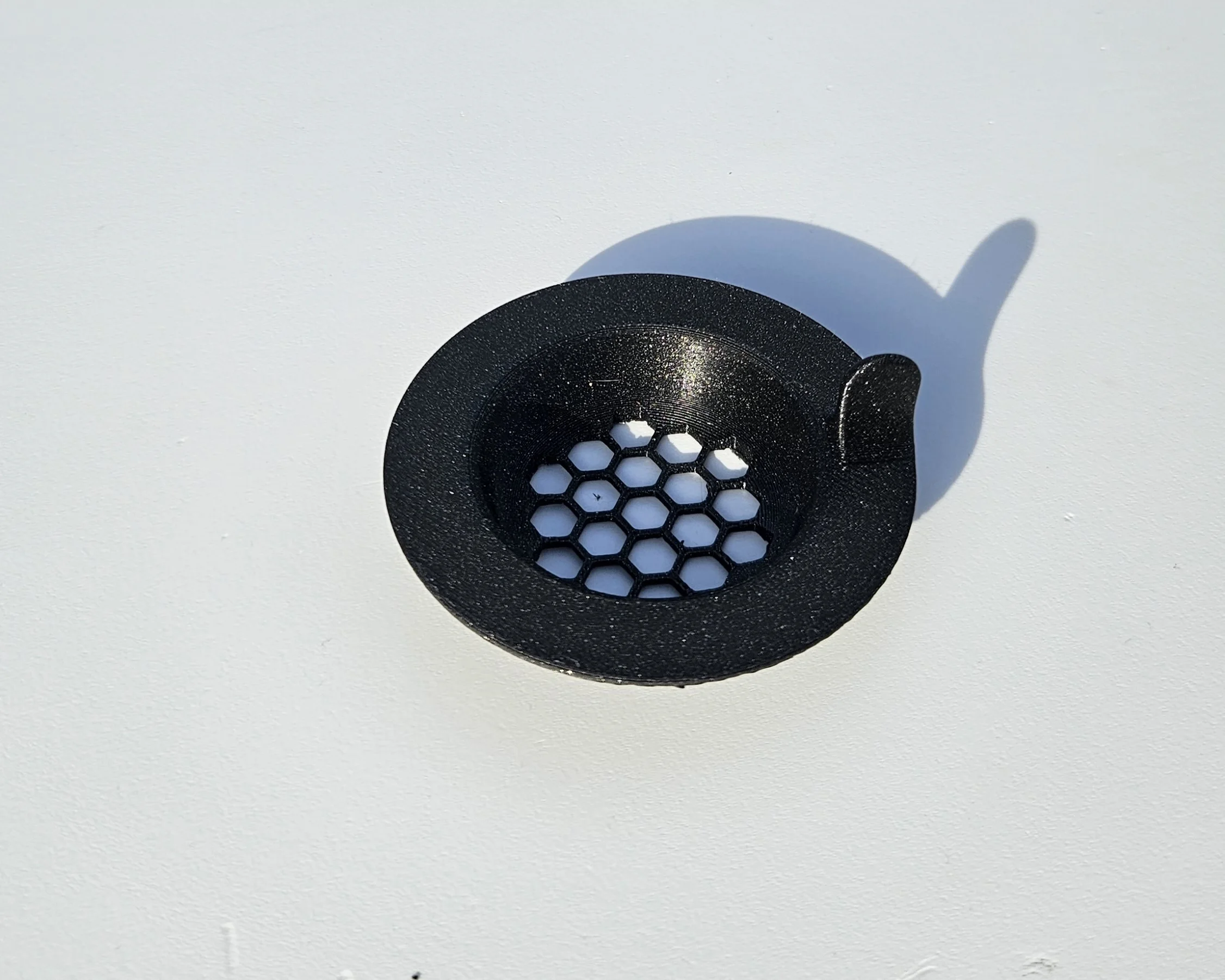Sink Drain Cover - with Handle 3d model