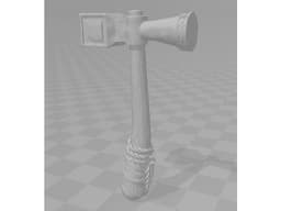Walnut Basher 3d model