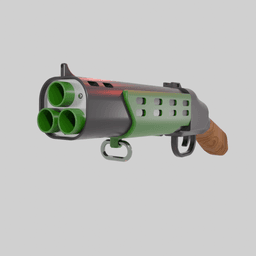 Helldivers 2 SG-22 Bush Whacker Shotgun Pistol / Weapon Prop Toy Military 3mf 3d model