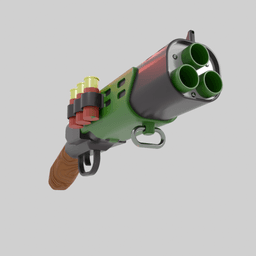 Helldivers 2 SG-22 Bush Whacker Shotgun Pistol / Weapon Prop Toy Military 3mf 3d model