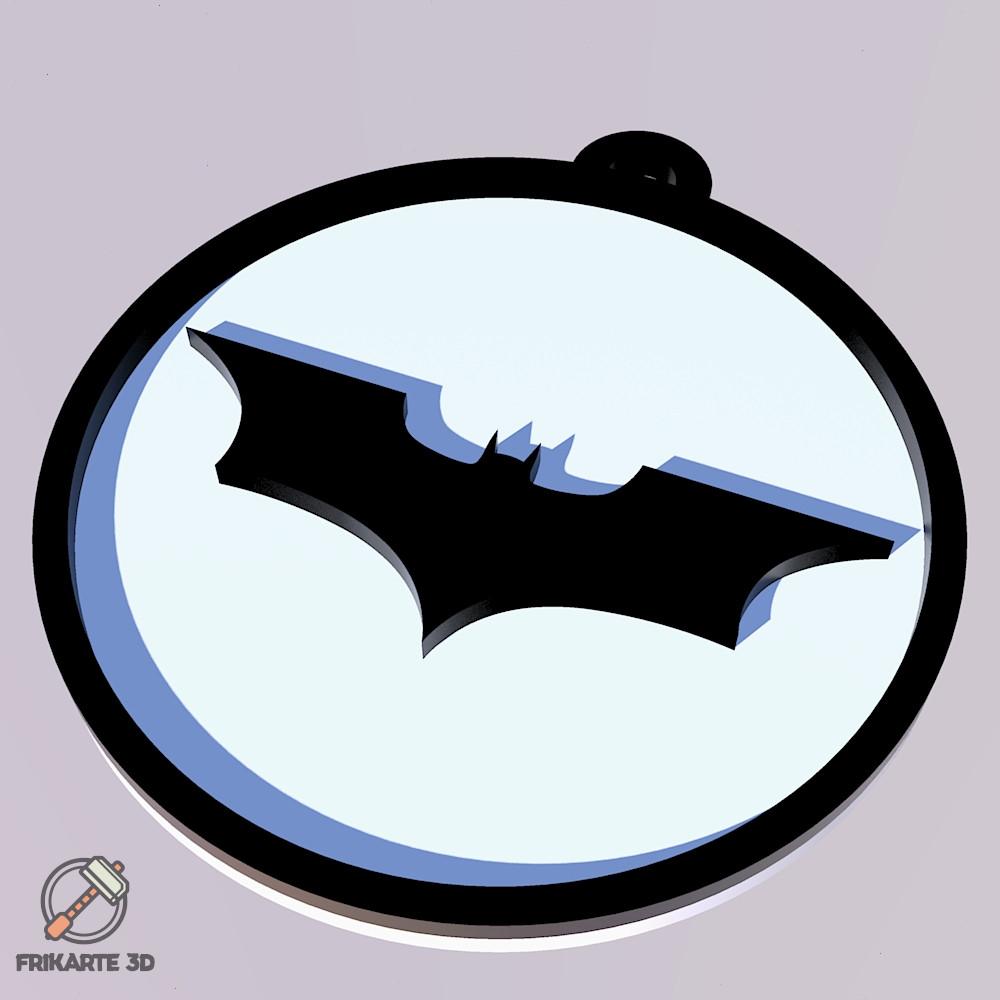 Batman The Dark Knight Keychain 3d model