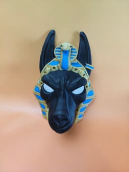 Punk Anubis Wall Art 3d model