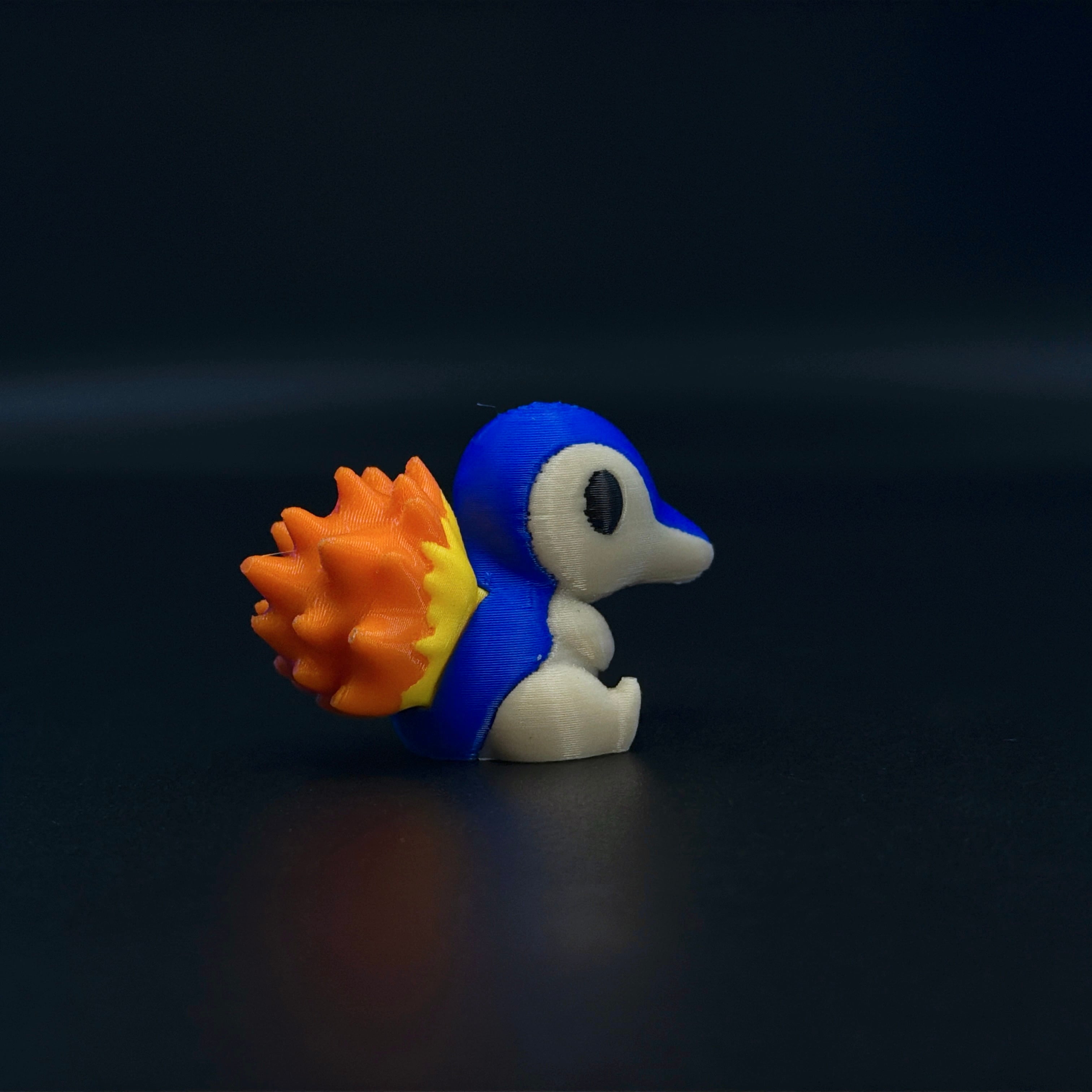 CYNDAQUIL Pokemon Minifigure 3d model