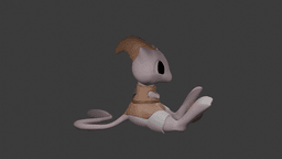 Link-Mew Statue 3d model