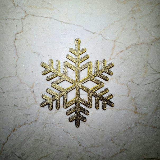 snowflake 3d model