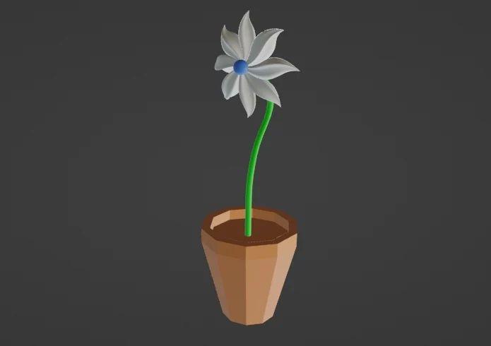 Flower pot  3d model