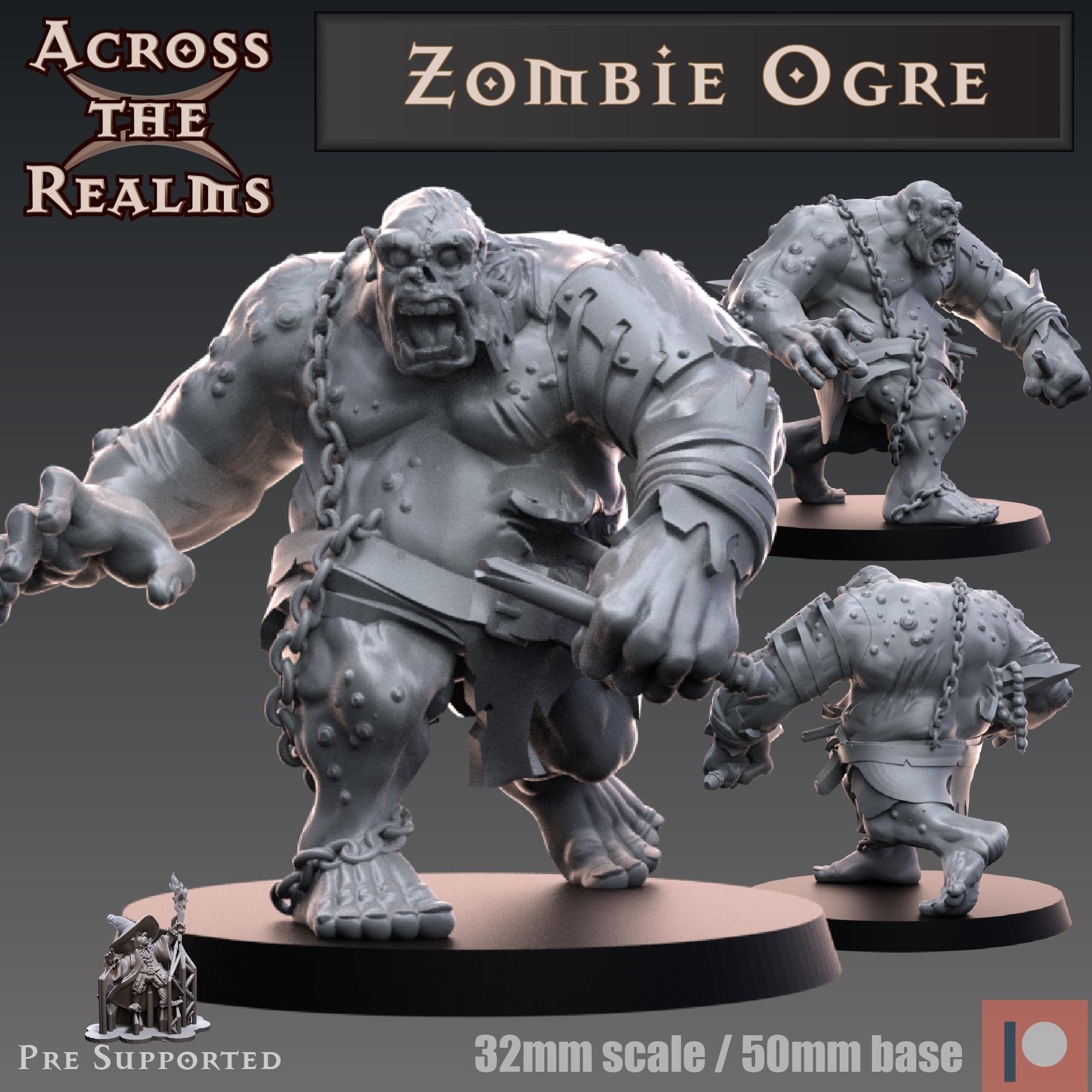 Zombie Ogre 3d model