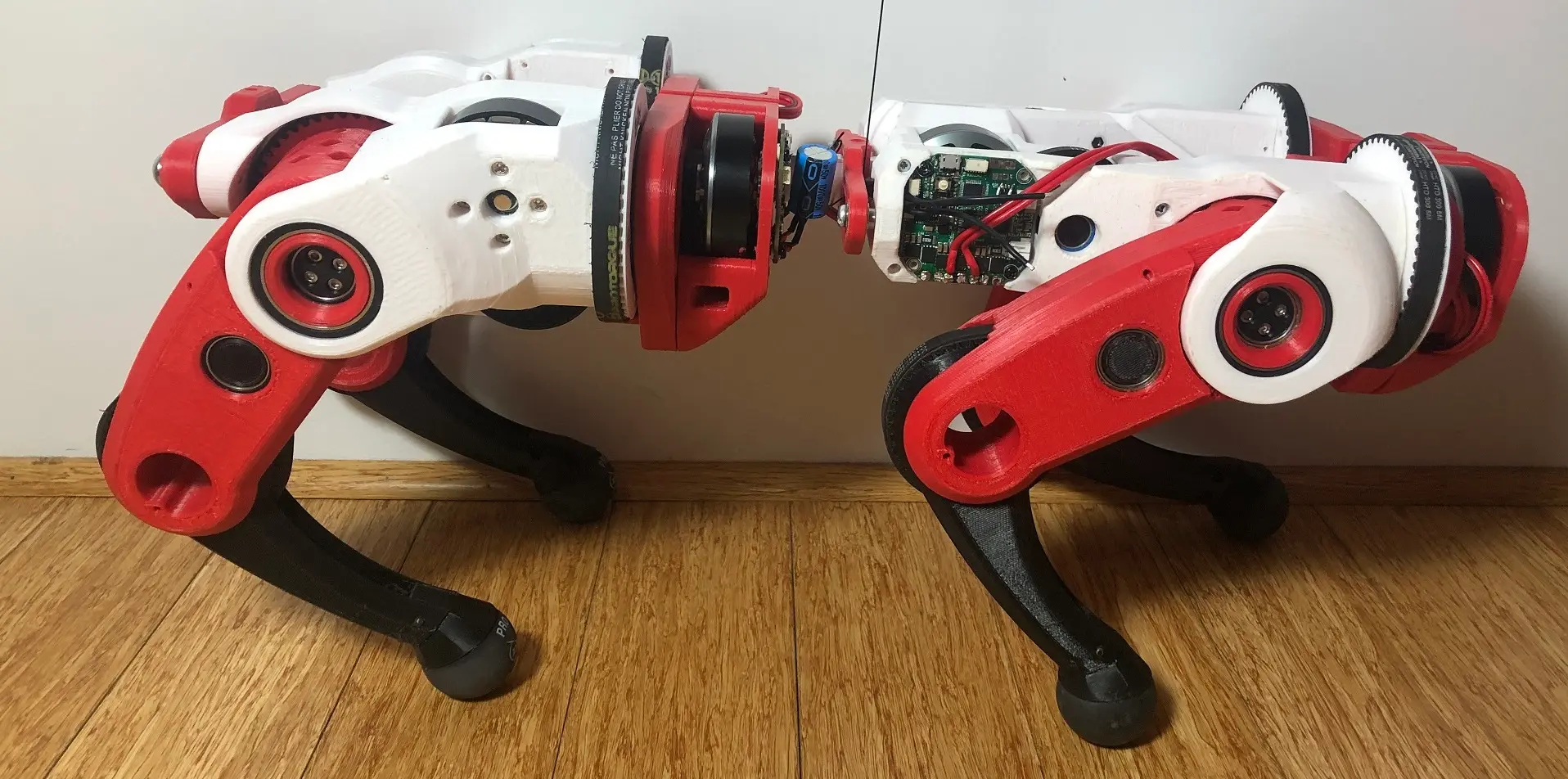 full 3d printed BLDC quadruped 3d model