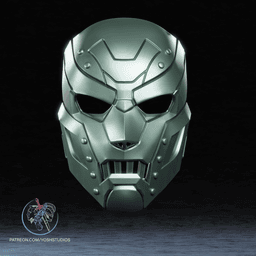 Absolute Dr Doom Mask 3D Printer STL File 3d model