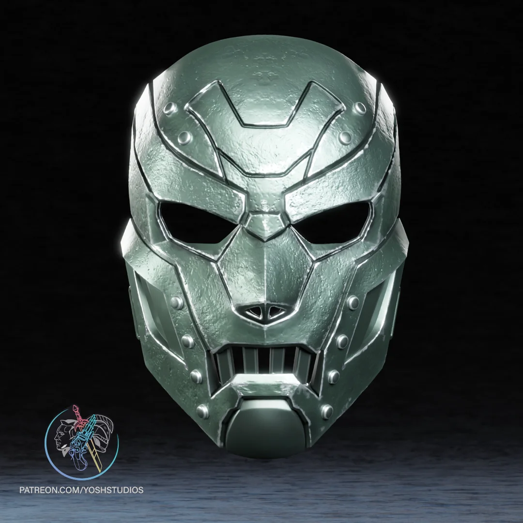 Absolute Dr Doom Mask 3D Printer STL File 3d model