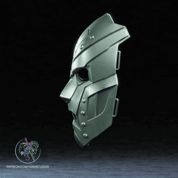Absolute Dr Doom Mask 3D Printer STL File 3d model