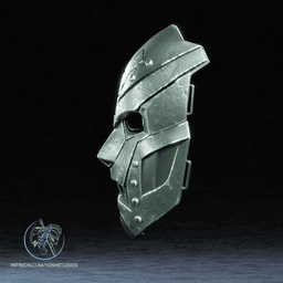 Absolute Dr Doom Mask 3D Printer STL File 3d model