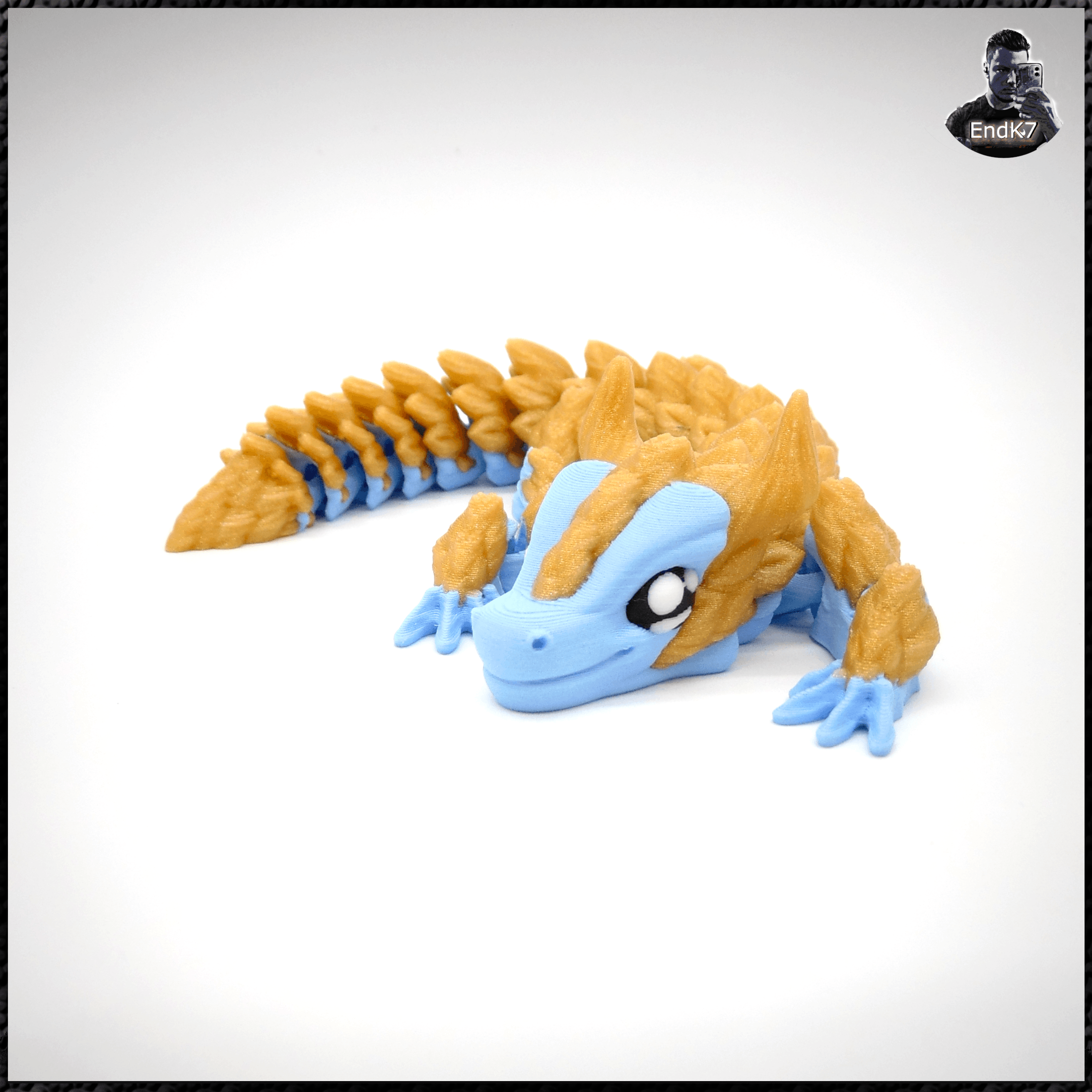 Immortal Dragon - Multicolor 3d model