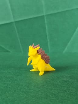 Sandslash Low Poly Pokemon 3d model