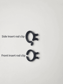 Modular Fishing Rod Wall Mount 3d model