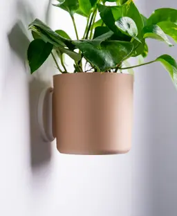 Wall Planter with Hidden Drip Tray - LG03 3d model