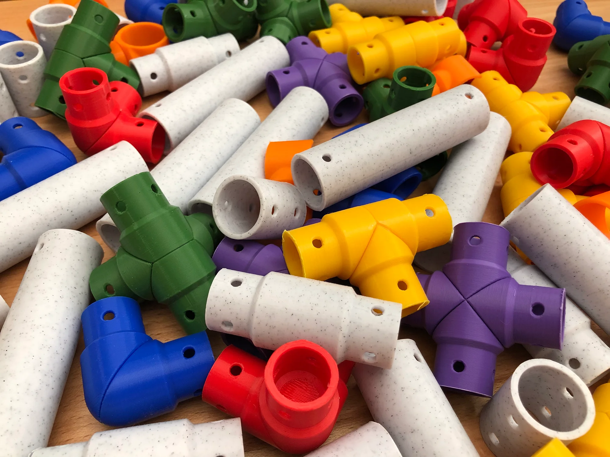 Printy Pipes - Construction Toy 3d model