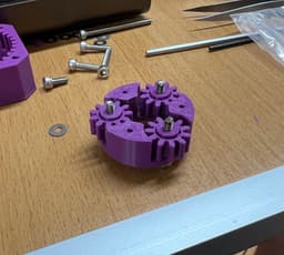 Nema17 2-stage planetary gearbox 10:1 3d model