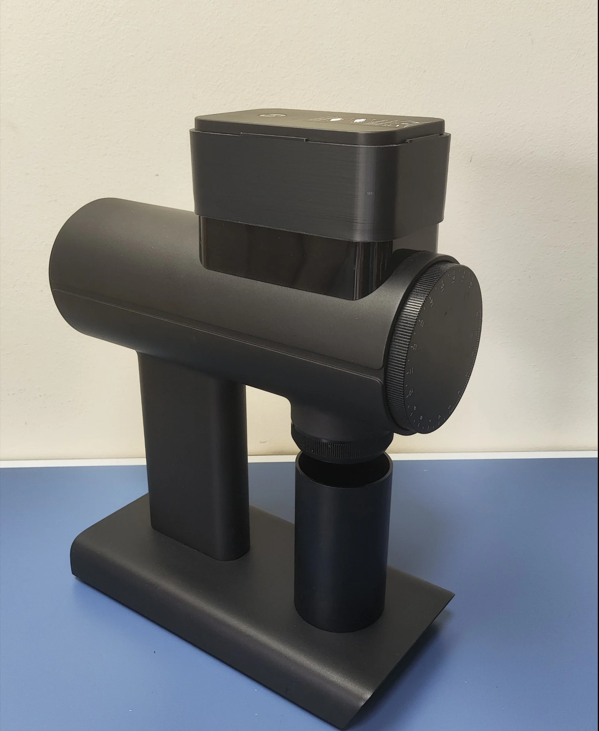 Timemore Sculptor 78/ 78s Extended Hopper and Slow Feeder - Extended Hopper with Original Cover - 3d model