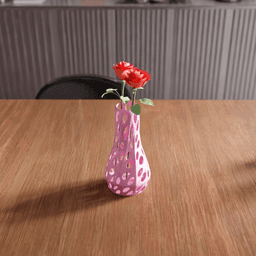 Parametric Voronoi Mesh Vase 3d model