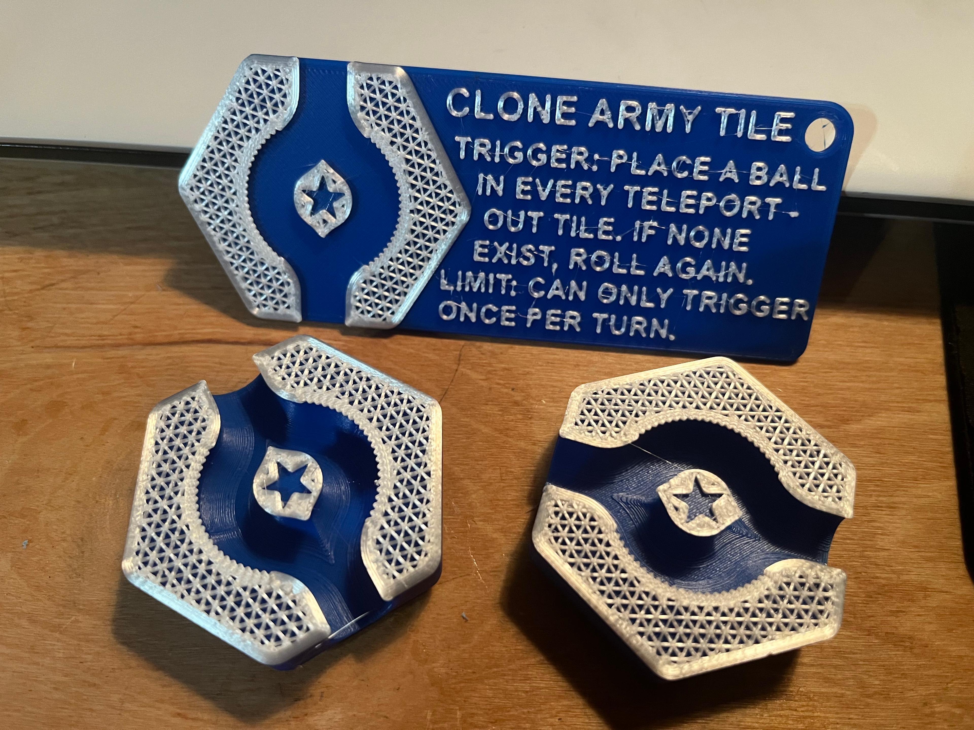 Clone Army Tile 3d model