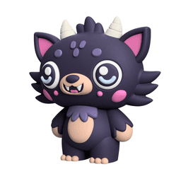 Cute Cryptid Littlest Ozark Howler 3D Printable Monster Figure 3d model