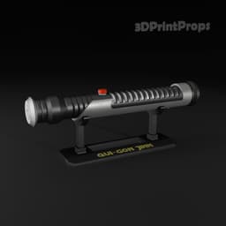 Star Wars - Qui Gon Jin Lightsaber 3d model