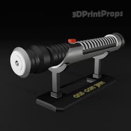 Star Wars - Qui Gon Jin Lightsaber 3d model