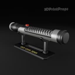 Star Wars - Qui Gon Jin Lightsaber 3d model
