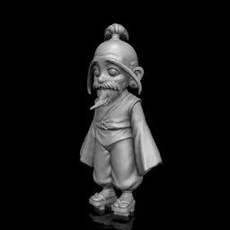 Isaac Netero - Hunter x Hunter 3d model