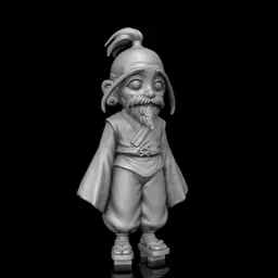 Isaac Netero - Hunter x Hunter 3d model