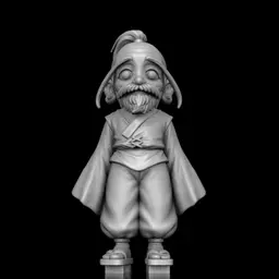 Isaac Netero - Hunter x Hunter 3d model