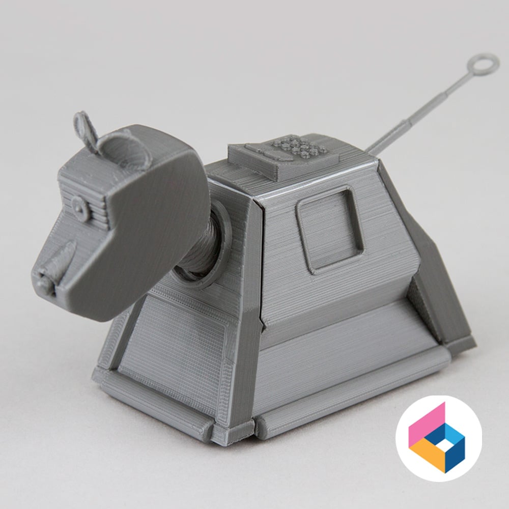 Foldable K9 robot from Doctor Who 3d model