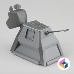 Foldable K9 robot from Doctor Who 3d model