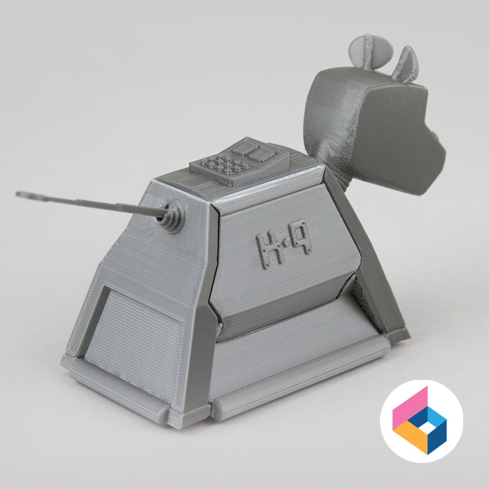 Foldable K9 robot from Doctor Who 3d model