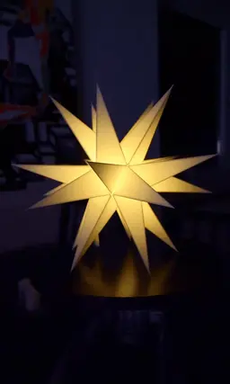 Bascetta Star Christmas Lamp 3d model