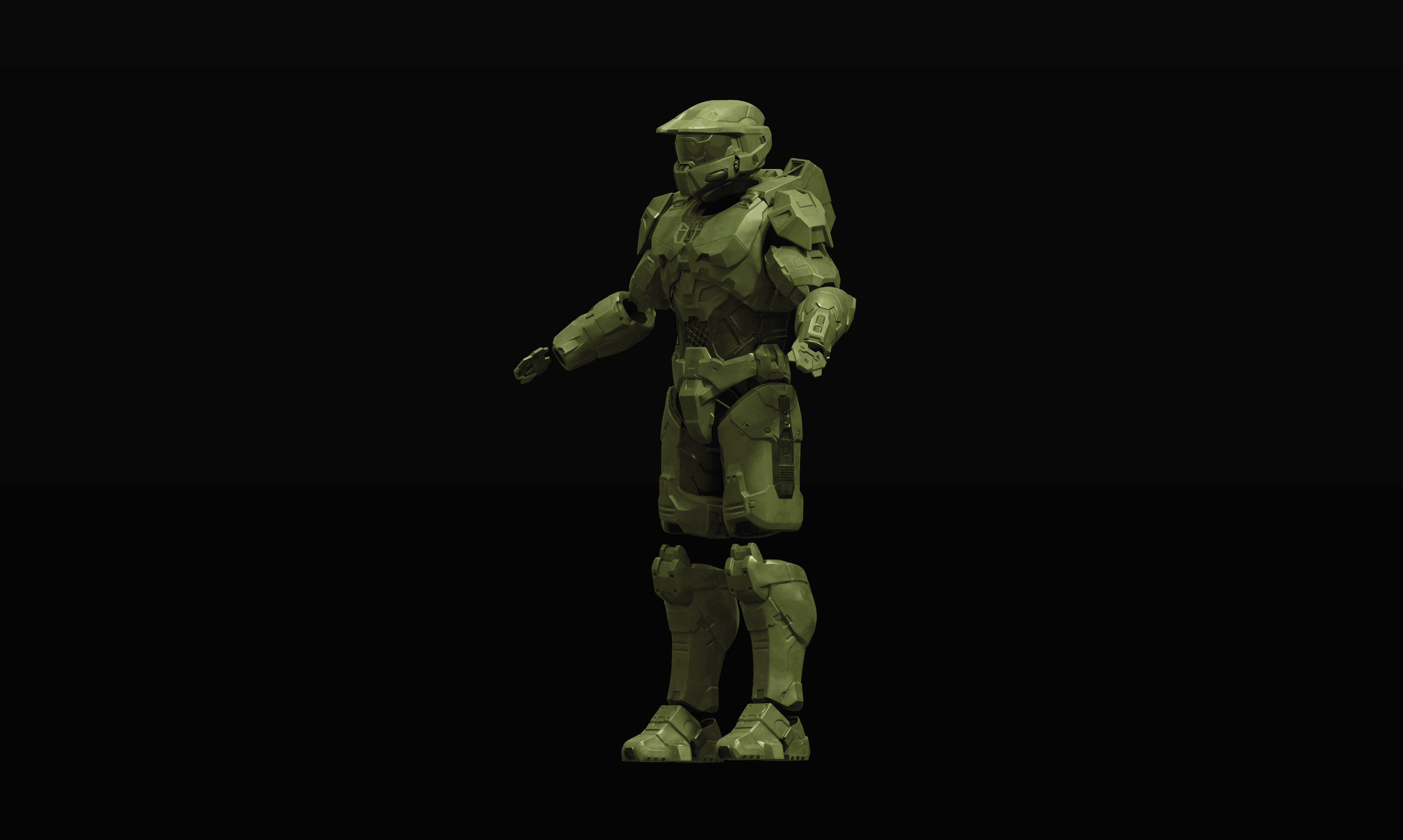 Master Chief Halo Armor 3d model