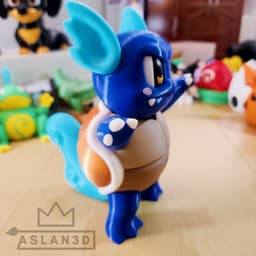 Wartortle By Colors 3d model