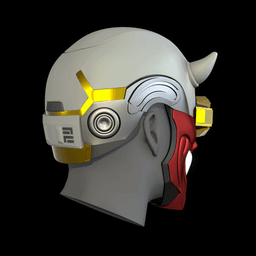 Octane Apex Legends El Diablo Mask 3d model