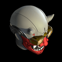 Octane Apex Legends El Diablo Mask 3d model