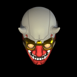 Octane Apex Legends El Diablo Mask 3d model