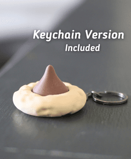 Peanut Butter Blossom Clicker - Ludo toy - Fidget toy 3d model